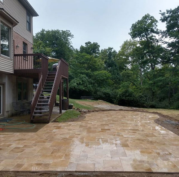 Noche Travertine Patio